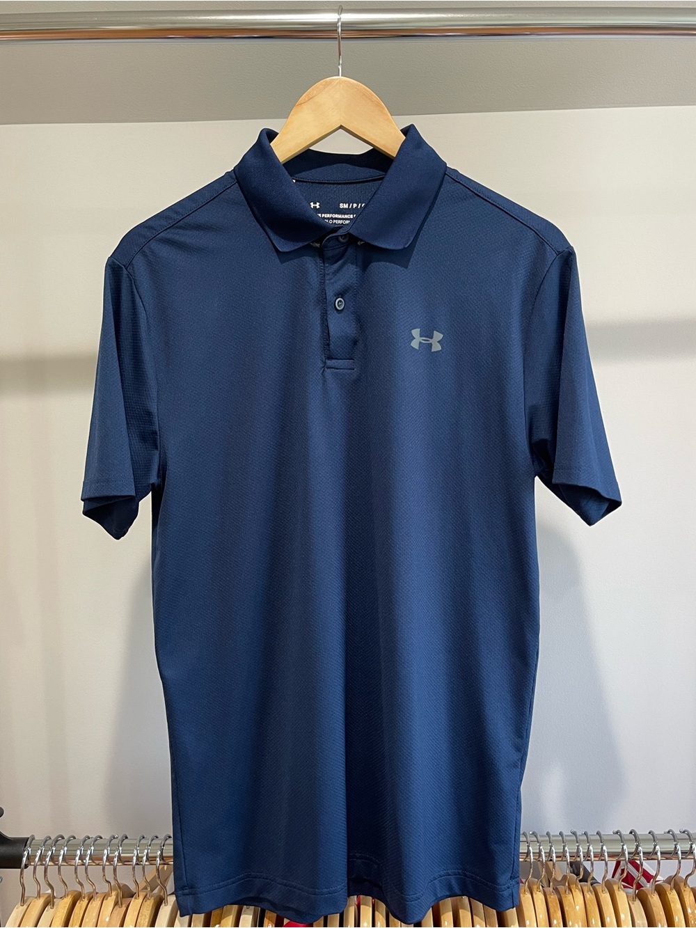 Under Armour Navy Blue Men's Performance Polo